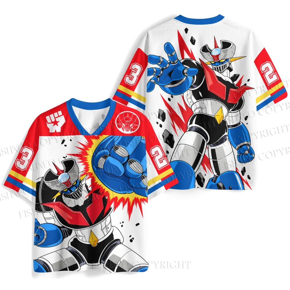 Mazinger Z Fist Jersey Shirts
