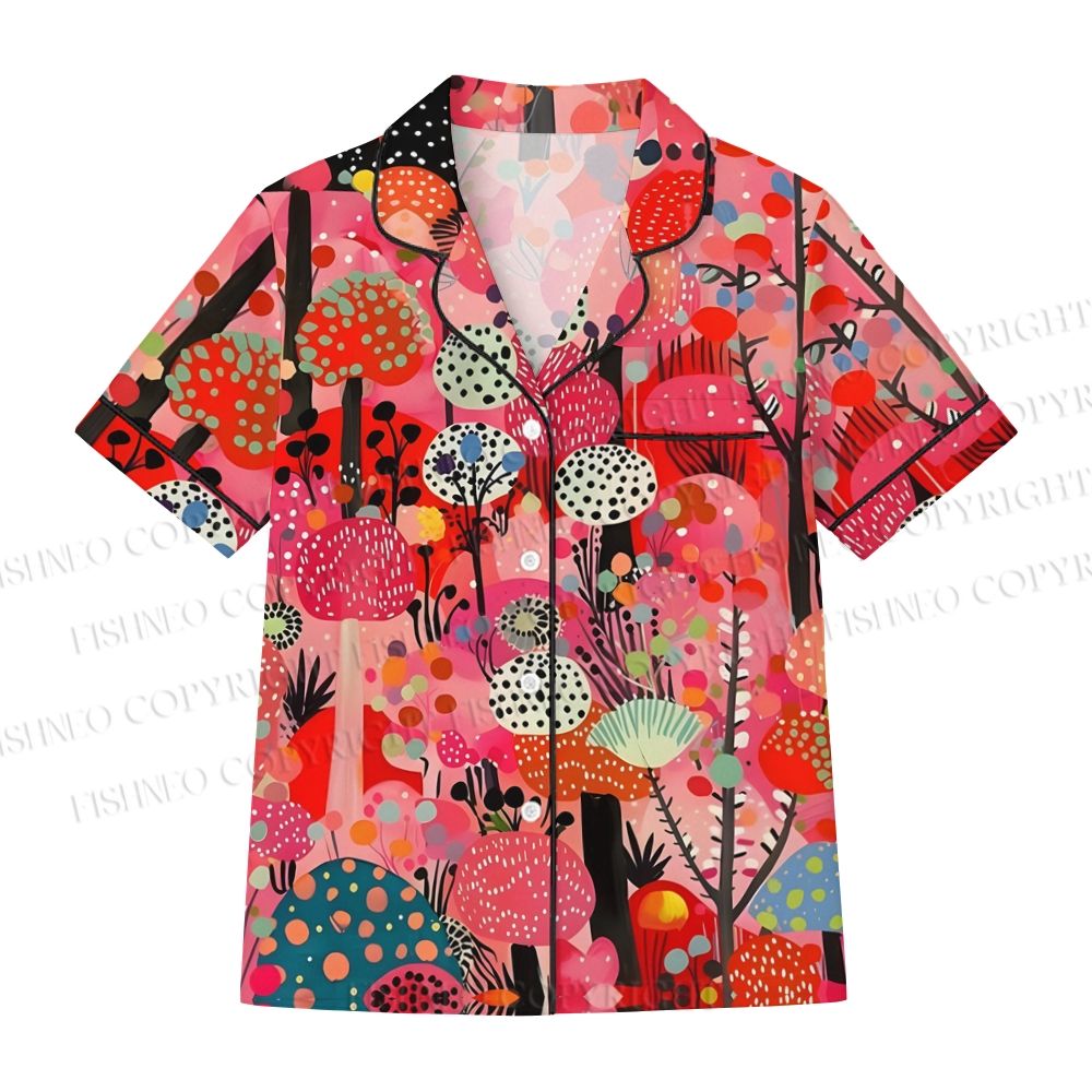 Yayoi Kusama Polka Dot Forest Pajama Sets