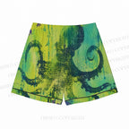Octopus Graffiti Printed Pajama Sets