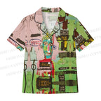 Jean-Michel Basquiat Graffiti Pajama Sets