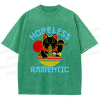 Unisex Hopeless Ramentic Printed Washed Tee