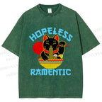 Unisex Hopeless Ramentic Printed Washed Tee