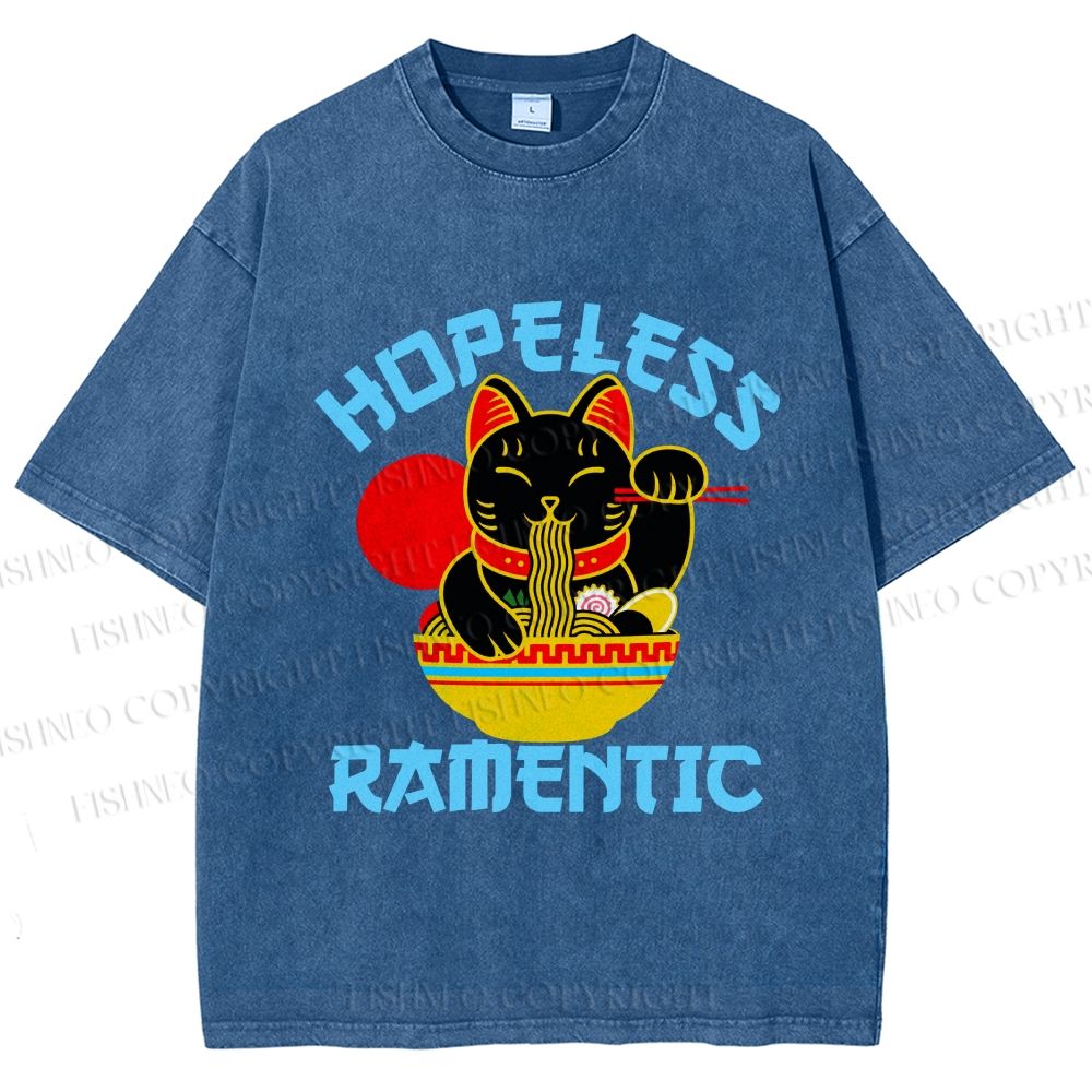 Unisex Hopeless Ramentic Printed Washed Tee
