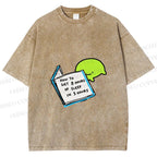 Unisex Sleep Meme How To Get 8 Hours Printed Washed Tee