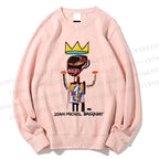 Unisex Jean-Michel Basquiat Flexible Printed Sweatshirt