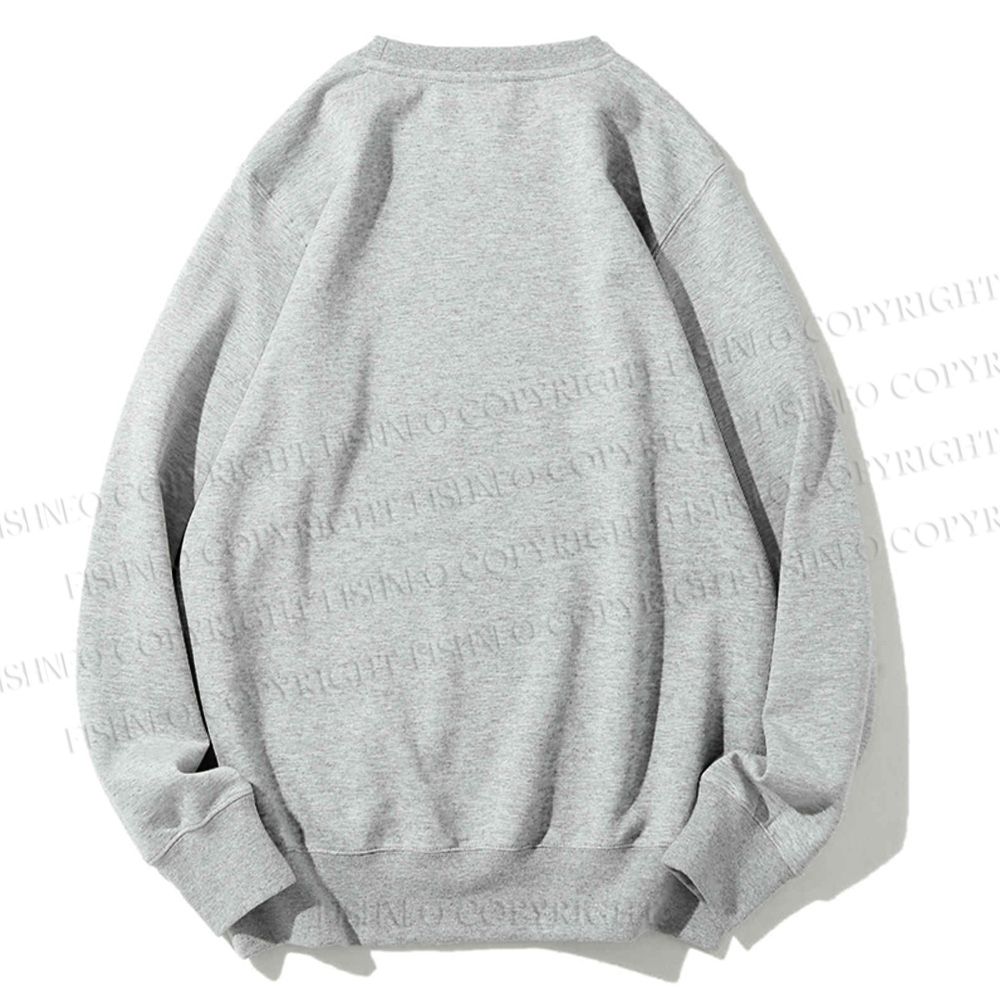 Unisex Bauhaus Cat Printed Sweatshirt