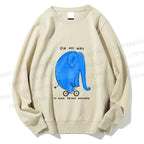 Unisex On my way Printed Sweatshirt