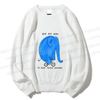 Unisex On my way Printed Sweatshirt
