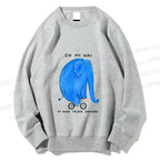 Unisex On my way Printed Sweatshirt