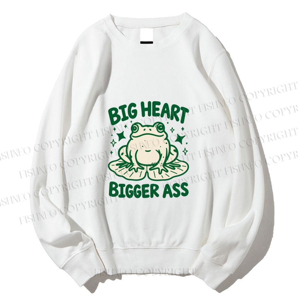Unisex Big frog Printed Sweatshirt