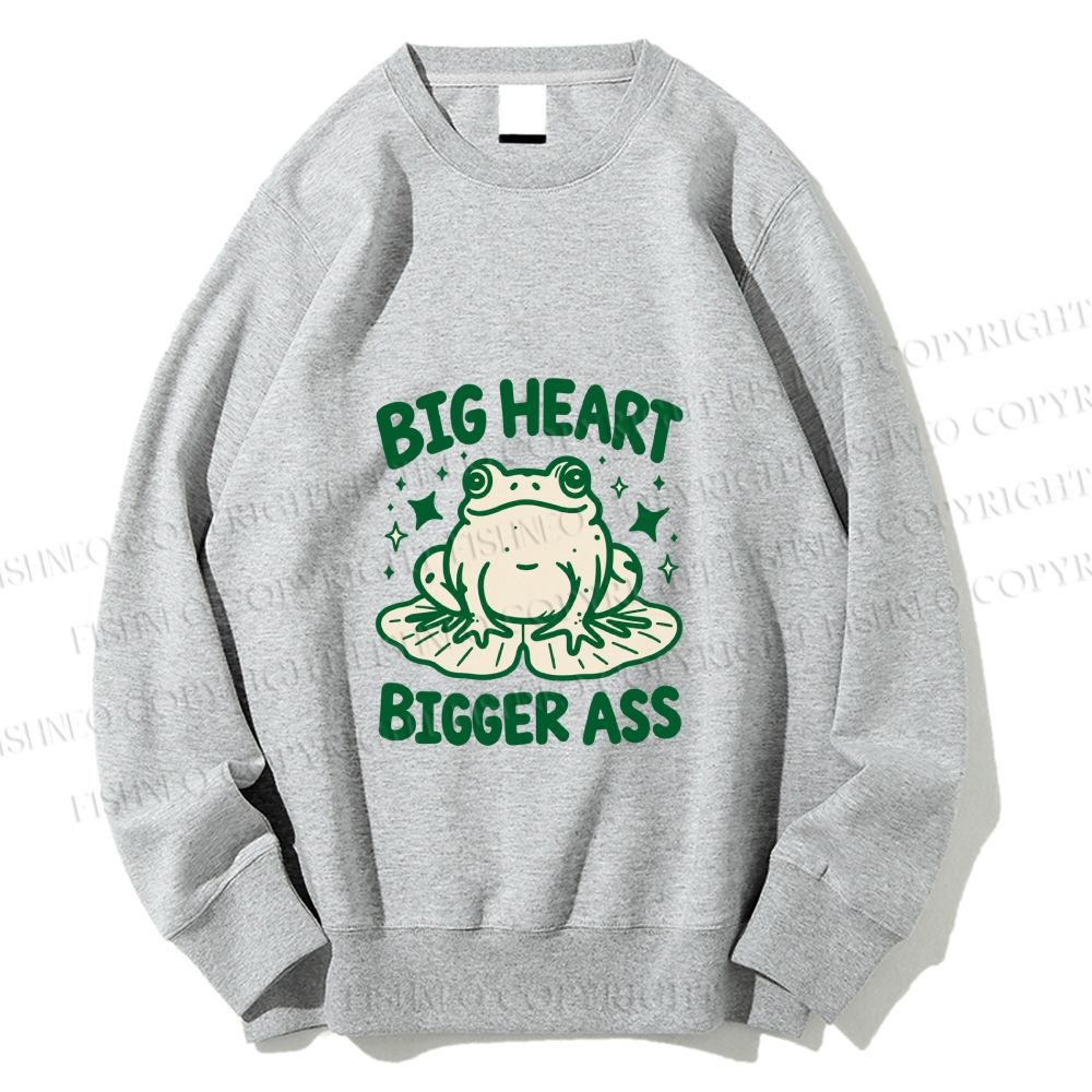 Unisex Big frog Printed Sweatshirt
