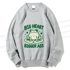 Unisex Big frog Printed Sweatshirt