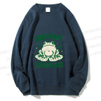 Unisex Big frog Printed Sweatshirt