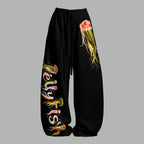 Multicolor Jellyfish Top & Elasticated Trousers Two-Piece Set