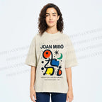 Unisex Joan Miró Poster Printed Washed Tee