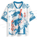 Dragon Samurai Printed Jersey Shirts