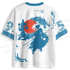 Dragon Samurai Printed Jersey Shirts