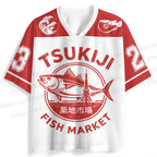 Tsukiji Fish Market Jersey Shirts