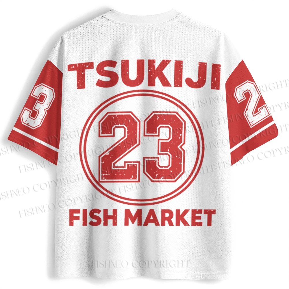 Tsukiji Fish Market Jersey Shirts