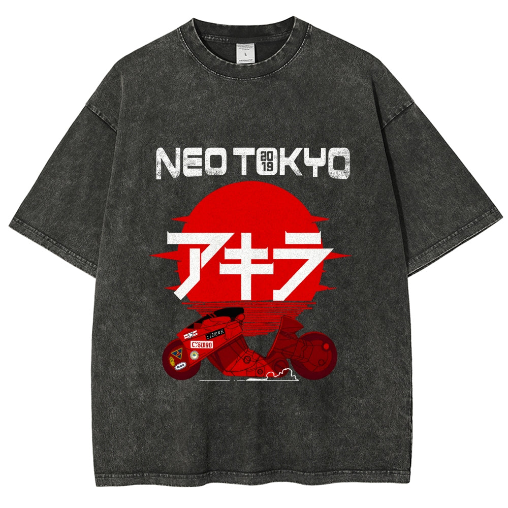 Neo Tokyo Vintage Washed T-shirt