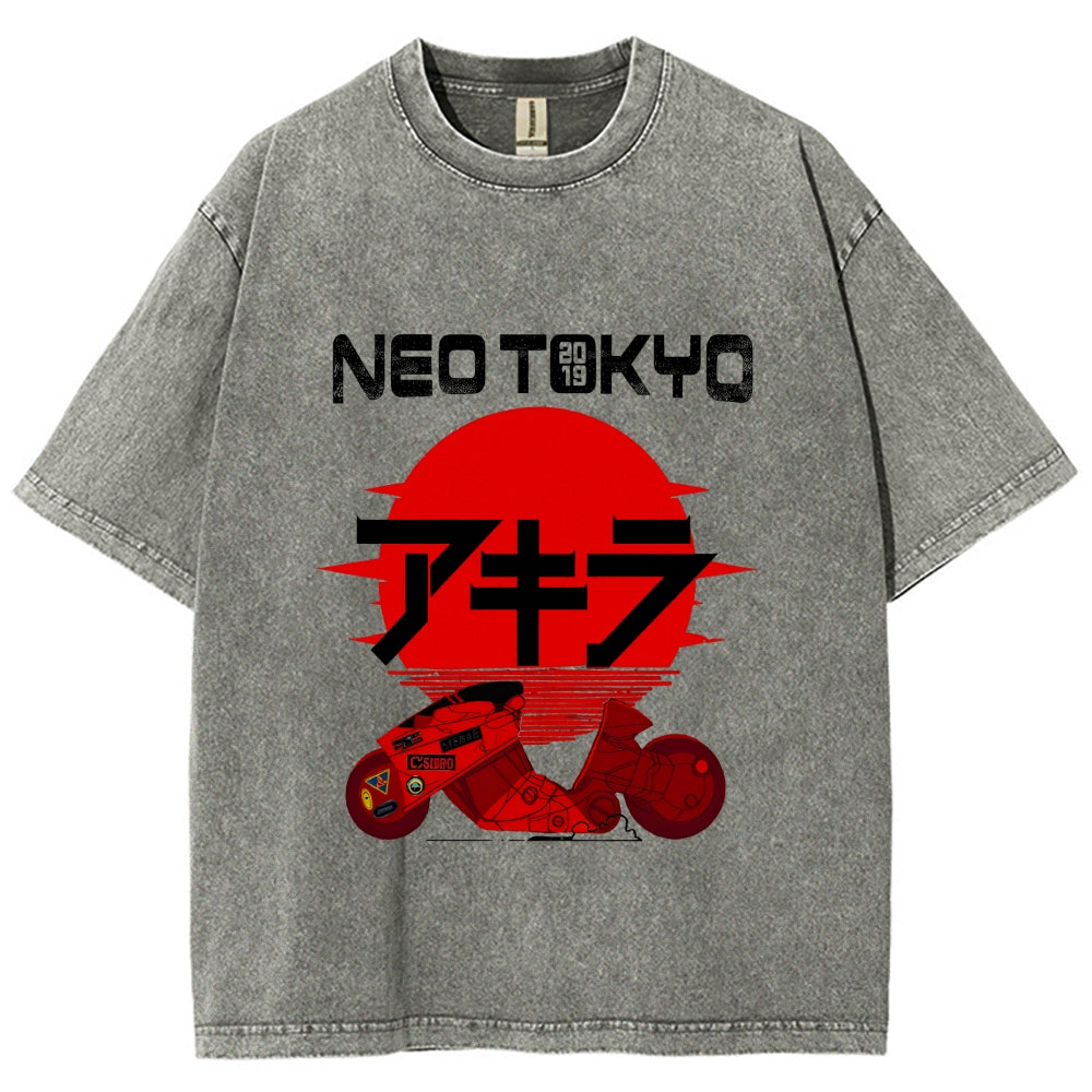 Neo Tokyo Vintage Washed T-shirt