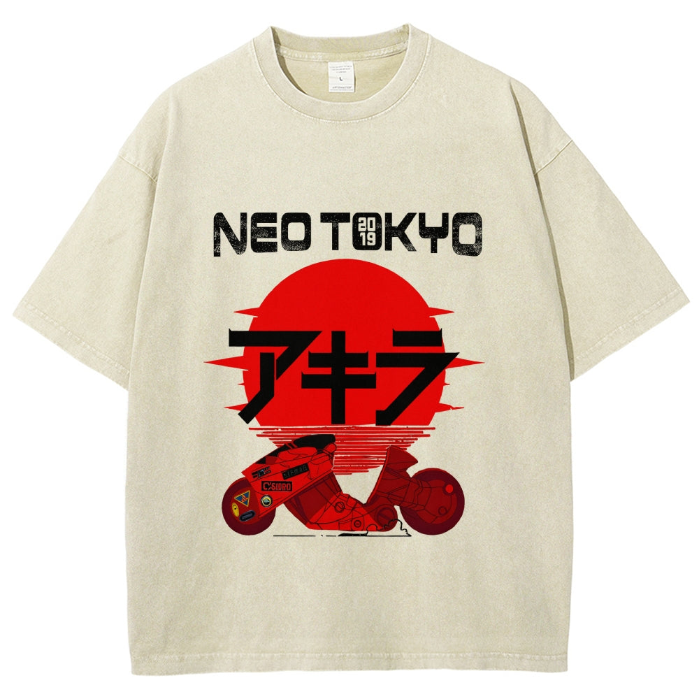 Neo Tokyo Vintage Washed T-shirt