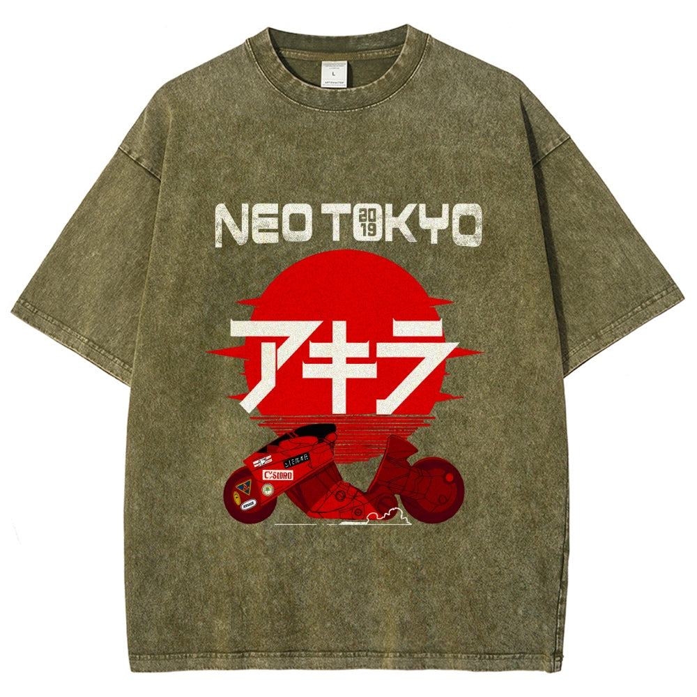 Neo Tokyo Vintage Washed T-shirt