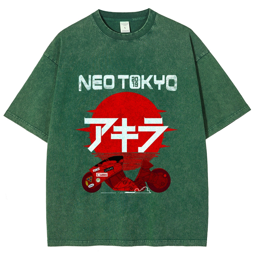Neo Tokyo Vintage Washed T-shirt