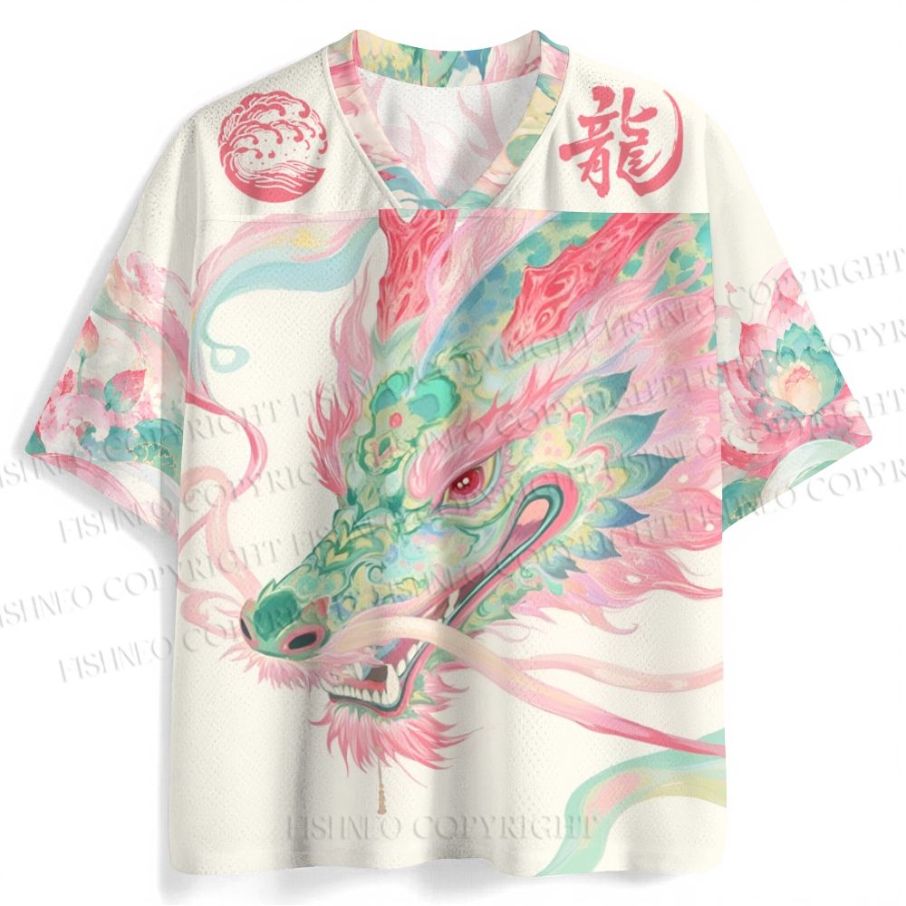 Pink Dragon Jersey Shirts
