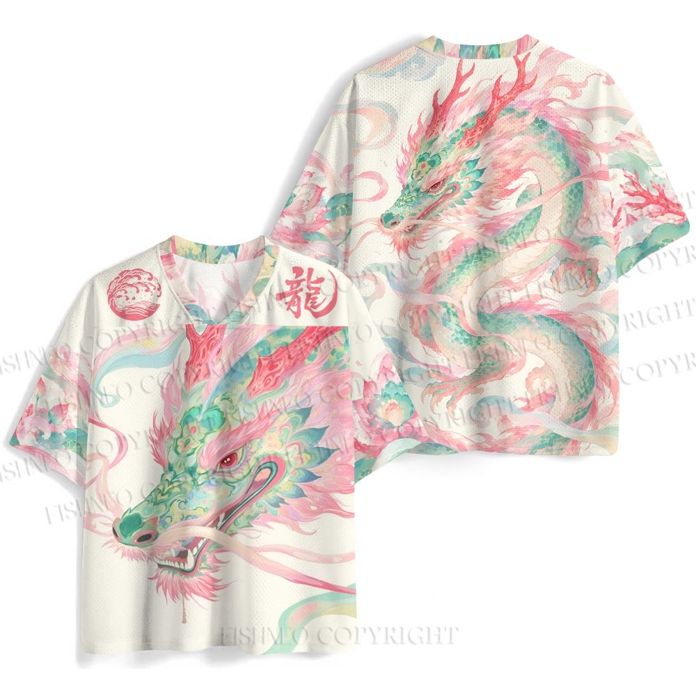 Pink Dragon Jersey Shirts