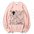 Unisex Jean-Michel Basquiat Graffiti Printed Sweatshirt