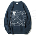 Unisex Jean-Michel Basquiat Graffiti Printed Sweatshirt