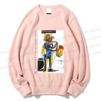 Unisex Jean-Michel Basquiat Stardust Printed Sweatshirt