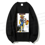 Unisex Jean-Michel Basquiat Stardust Printed Sweatshirt