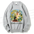 Unisex The Little Mole With Bee Printed Sweatshirt