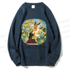Unisex The Little Mole With Bee Printed Sweatshirt