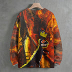 Jean-Michel Basquiat Dinosaur Crew Neck Sweater