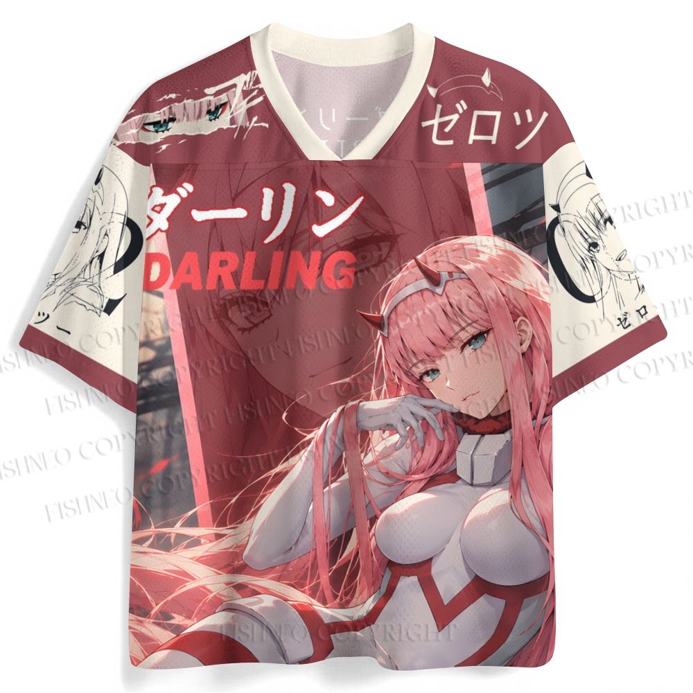 Darling in the FranXX Zero Two Jersey Shirts