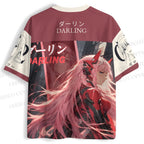Darling in the FranXX Zero Two Jersey Shirts