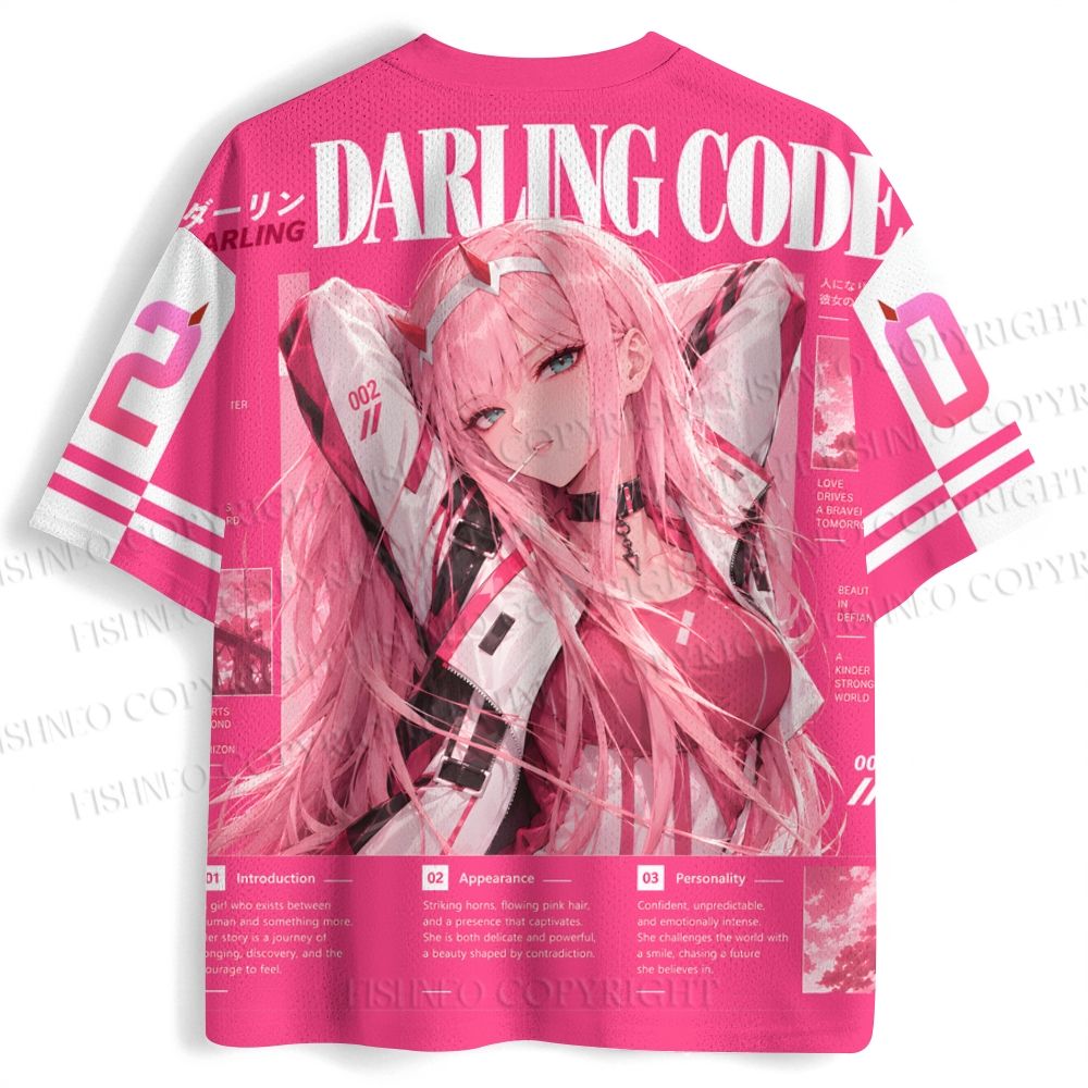 Darling in the FranXX Zero Two Jersey Shirts