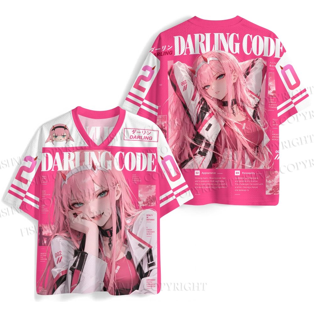 Darling in the FranXX Zero Two Jersey Shirts
