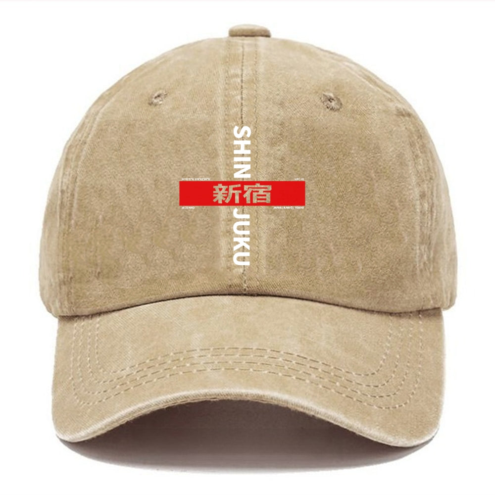 Shinjuku Prefecture Japan Washed Cap