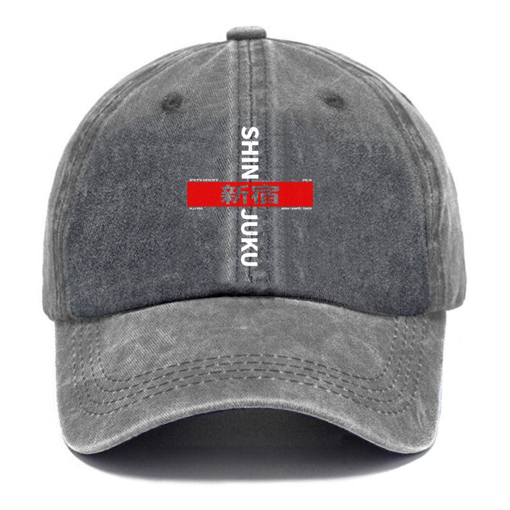Shinjuku Prefecture Japan Washed Cap