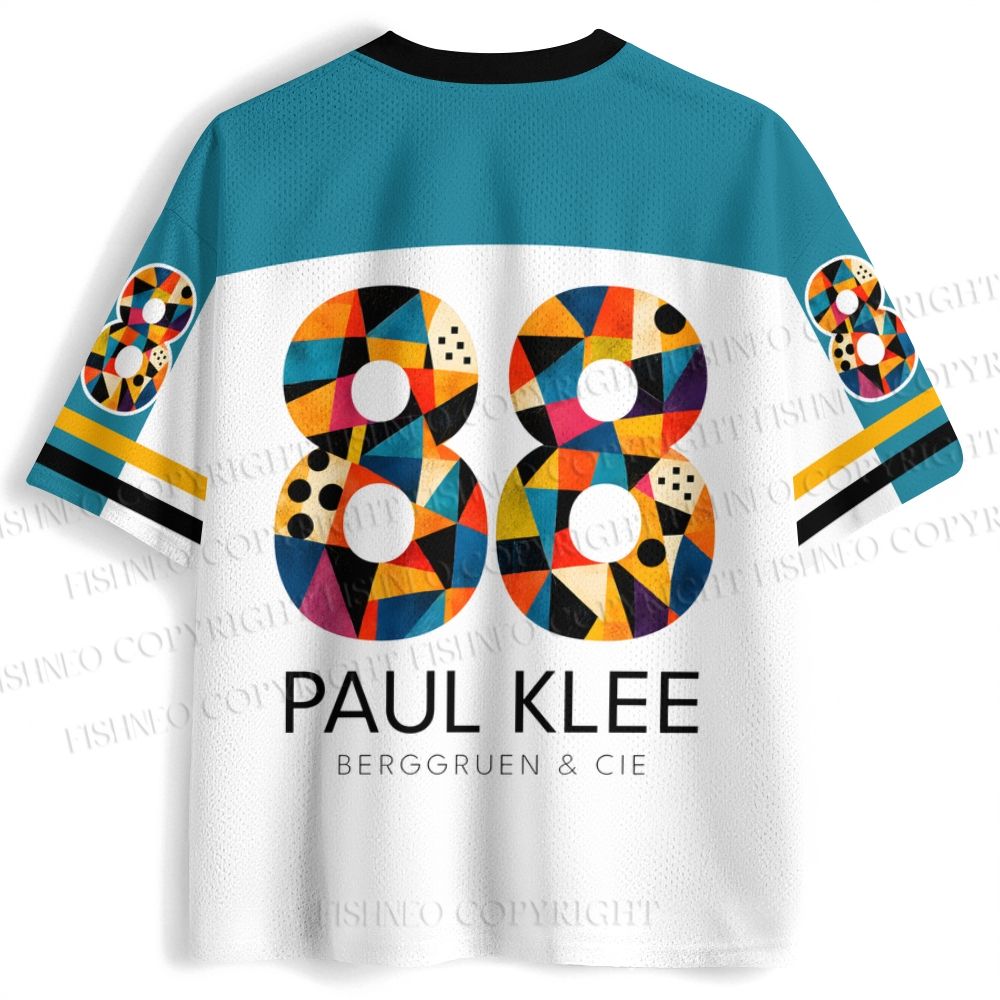 Paul Klee Geometric Dog Jersey Shirts