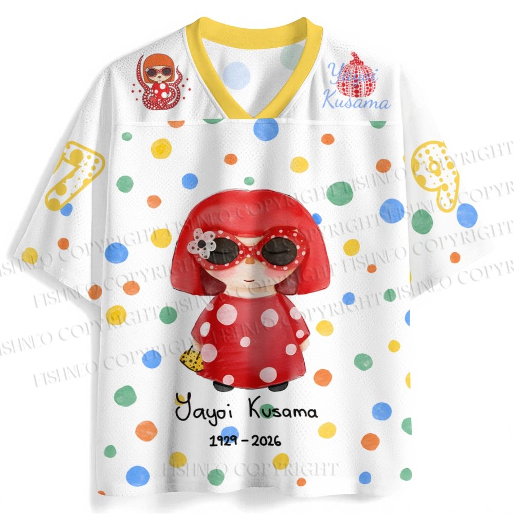 In Memory Of Yayoi Kusama Jersey Shirts