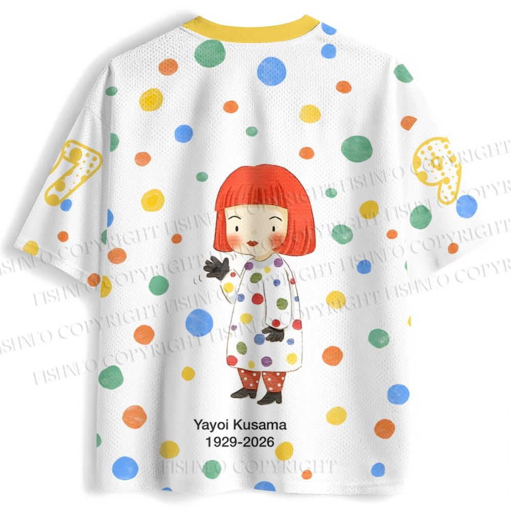 In Memory Of Yayoi Kusama Jersey Shirts