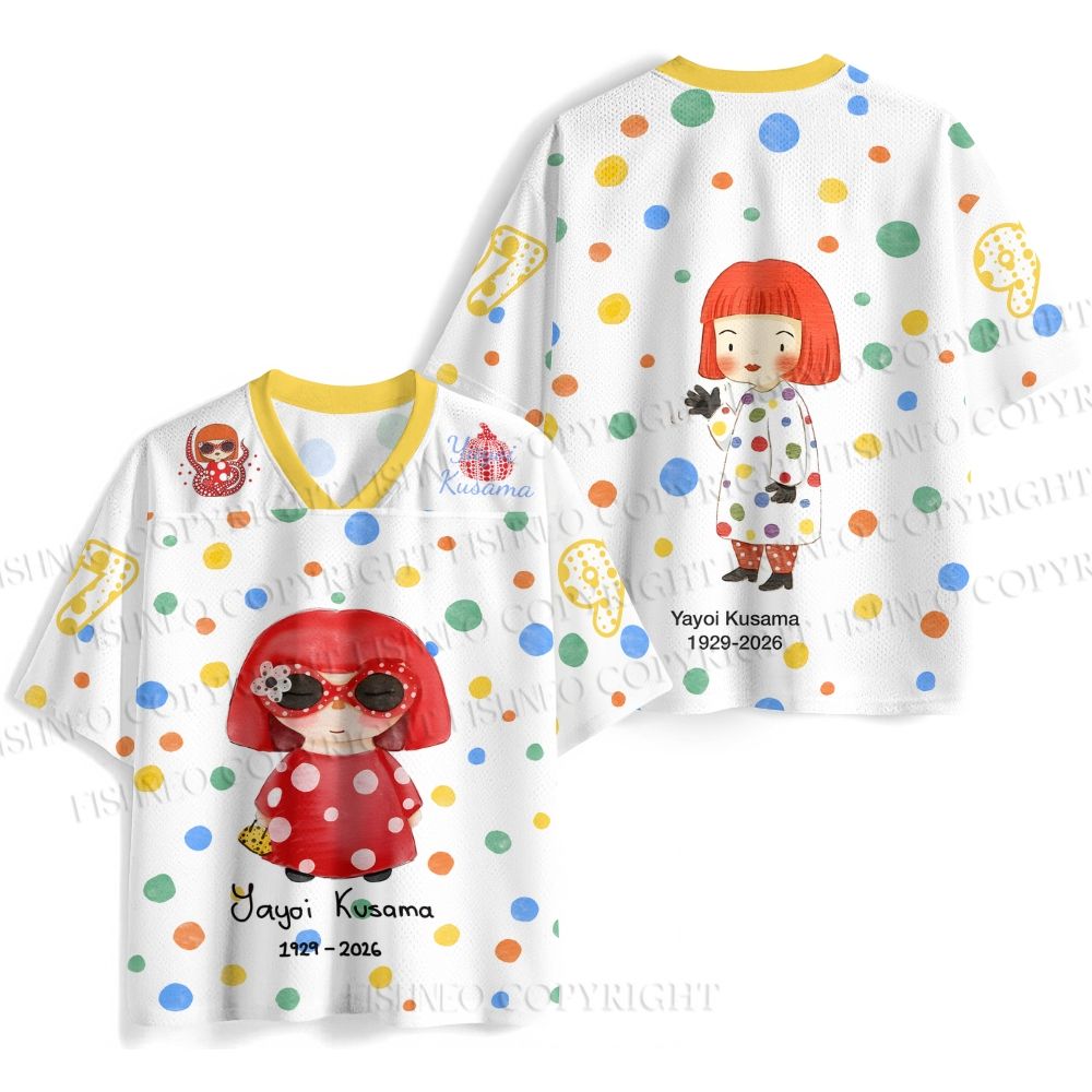 In Memory Of Yayoi Kusama Jersey Shirts