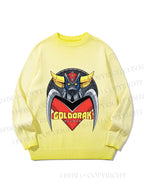 Unisex Mazinger Z Grendizer Gradient Casual sweater