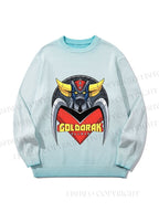 Unisex Mazinger Z Grendizer Gradient Casual sweater