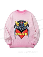 Unisex Mazinger Z Grendizer Gradient Casual sweater